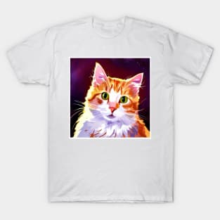 Ginger and White Kitty T-Shirt